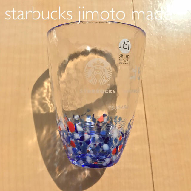 Starbucks Coffee(スターバックスコーヒー)の  [新品]starbucks 津軽びいどろ [青森] JIMOTO made インテリア/住まい/日用品のキッチン/食器(グラス/カップ)の商品写真