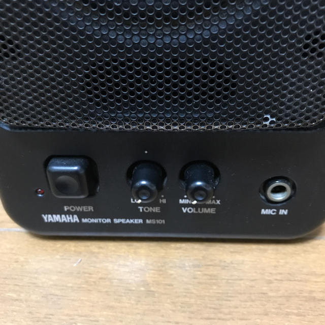 YAMAHA パワードモニタースピーカーMS101(1個)の通販 by R's YAMAHA パワードモニタースピーカーMS101(1個)の通販 by R's