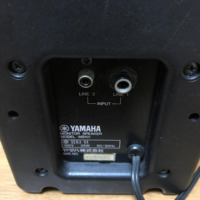 YAMAHA パワードモニタースピーカーMS101(1個)の通販 by R's YAMAHA パワードモニタースピーカーMS101(1個)の通販 by R's
