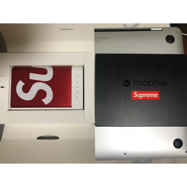 Supreme(シュプリーム)のsupreme モバイルバッテリー スマホ/家電/カメラのスマートフォン/携帯電話(バッテリー/充電器)の商品写真