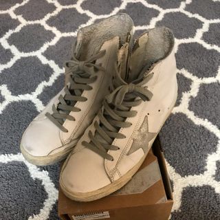 ゴールデングース(GOLDEN GOOSE)のGOLDENGOOSE★定番ハイカット36★極美品(スニーカー)