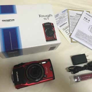 オリンパス(OLYMPUS)の【美品】オリンパス Tough TG-5(コンパクトデジタルカメラ)