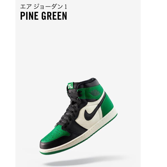 air jordan1 pine green