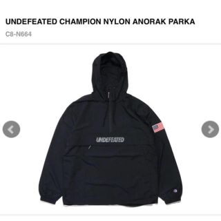 アンディフィーテッド(UNDEFEATED)のundefeated champion パーカー 黑s(パーカー)