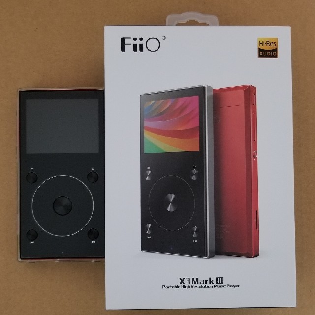 fiio x3 mark3 国内正規品　極美品　送料無料 スマホ/家電/カメラのオーディオ機器(ポータブルプレーヤー)の商品写真