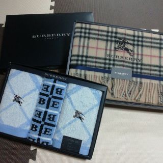 バーバリー(BURBERRY)のBURBERRY☆ひざ掛け☆タオルセット(その他)