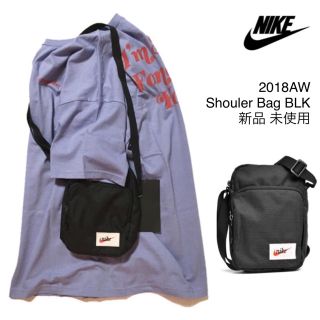 ナイキ(NIKE)の新品 完売 18AW NIKE サコッシュ ショルダーバッグ ブラック 正規(ショルダーバッグ)