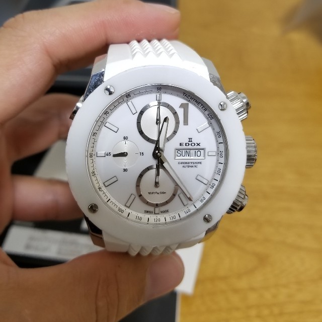 EDOX(エドックス)のエドックス　クロノオフショア1 オートマチック メンズの時計(腕時計(アナログ))の商品写真