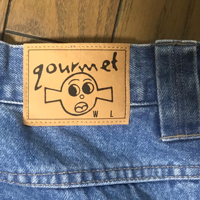 Dulcamara(ドゥルカマラ)のPepe様 Gourmet jeans type 2 patch ブルー  メンズのパンツ(デニム/ジーンズ)の商品写真