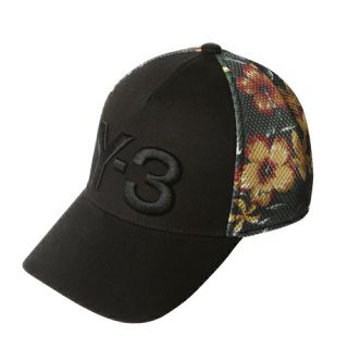 ワイスリー(Y-3)のY-3 ワイスリー キャップ FLOWER TRUCKCAP 花柄 メッシュ(キャップ)