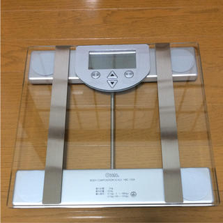 オームデンキ(オーム電機)のオーム電気 デジタル 体重計 おしゃれなのに高性能(体重計/体脂肪計)