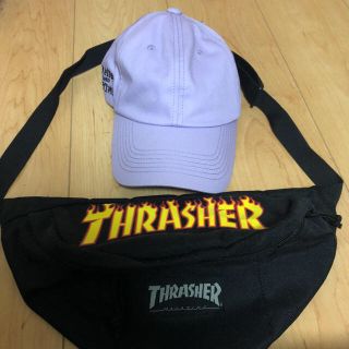 スラッシャー(THRASHER)のTHRASHER   キャップandバッグ(ショルダーバッグ)