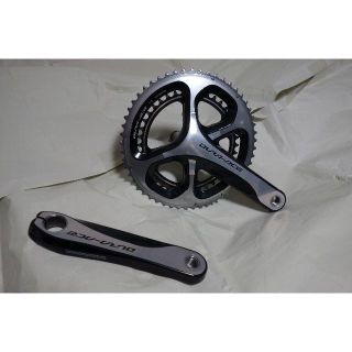 中古 FC-9000 53-39T クランク長 165ｍｍ DURA-ACE (パーツ)