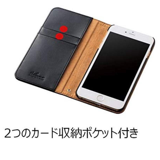 ELECOM(エレコム)のiPhone6.6s Plus対応 ケース 黒 5.5インチ対応 スマホ/家電/カメラのスマホアクセサリー(iPhoneケース)の商品写真