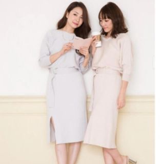 マーキュリーデュオ(MERCURYDUO)の新品タグ付き💓ニットワンピース(ひざ丈ワンピース)