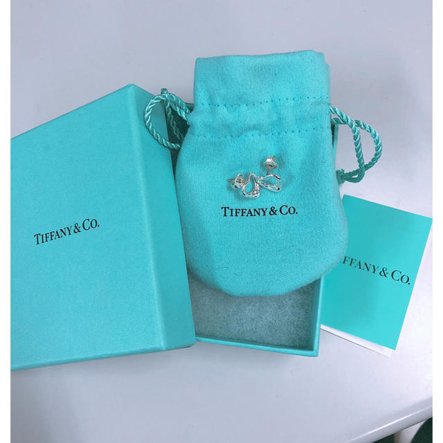 Tiffany オープンハートピアス