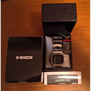 ジーショック(G-SHOCK)のCASIO G-SHOCK GMW-B5000D-1JF シルバー 35周年記念(腕時計(デジタル))