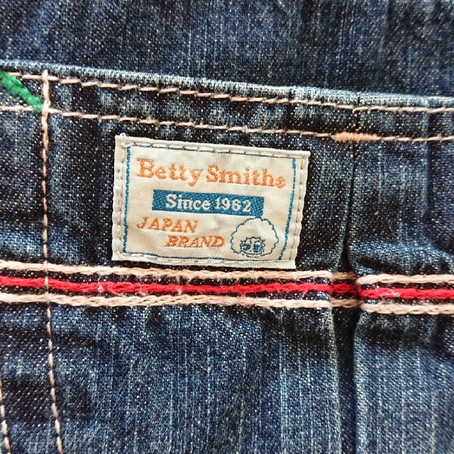 Betty Smith(ベティスミス)のデニムオーバーオール レディースのパンツ(サロペット/オーバーオール)の商品写真