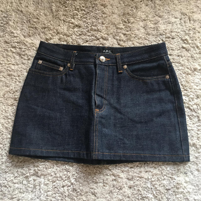 A.P.C(アーペーセー)のA.P.C denim skirt レディースのスカート(ミニスカート)の商品写真