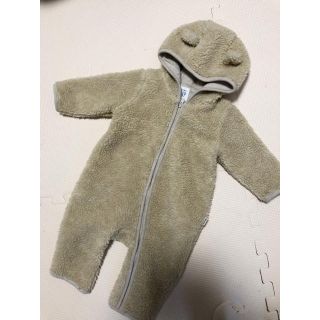 ベビーギャップ(babyGAP)の【値下げしました】babyGAP くまカバーオール 60cm(カバーオール)