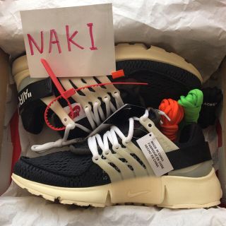 ナイキ(NIKE)の希少、国内正規品❗️OFF-WHITE × NIKE AIR PREST(スニーカー)