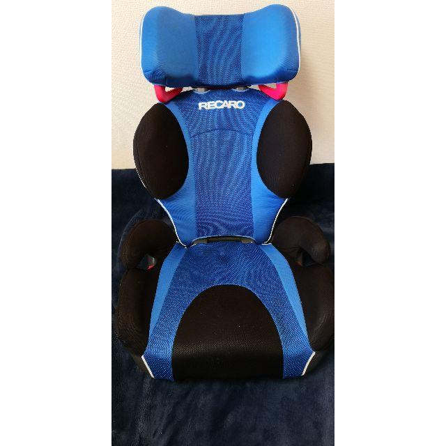 RECARO(レカロ)の洗濯済で綺麗♪レカロのジュニアシート「スタート アールワン」おまけ付 キッズ/ベビー/マタニティの外出/移動用品(自動車用チャイルドシート本体)の商品写真