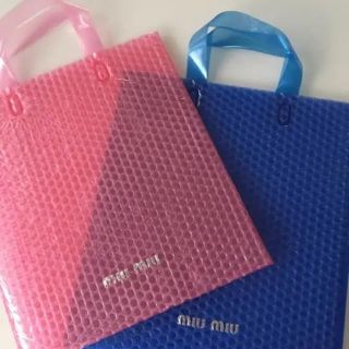 ミュウミュウ(miumiu)のmiumiu ショップ袋(ショップ袋)