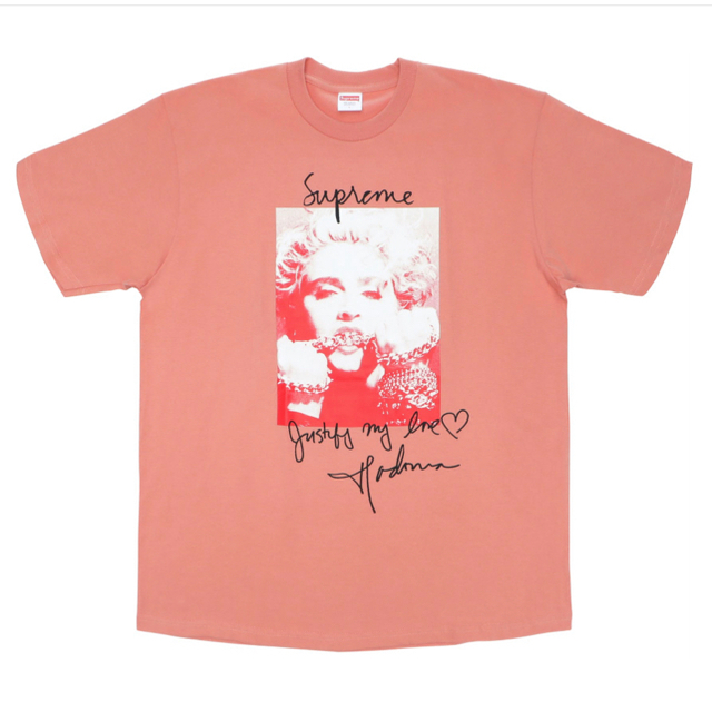 supreme Madonna tee Terra Cotta