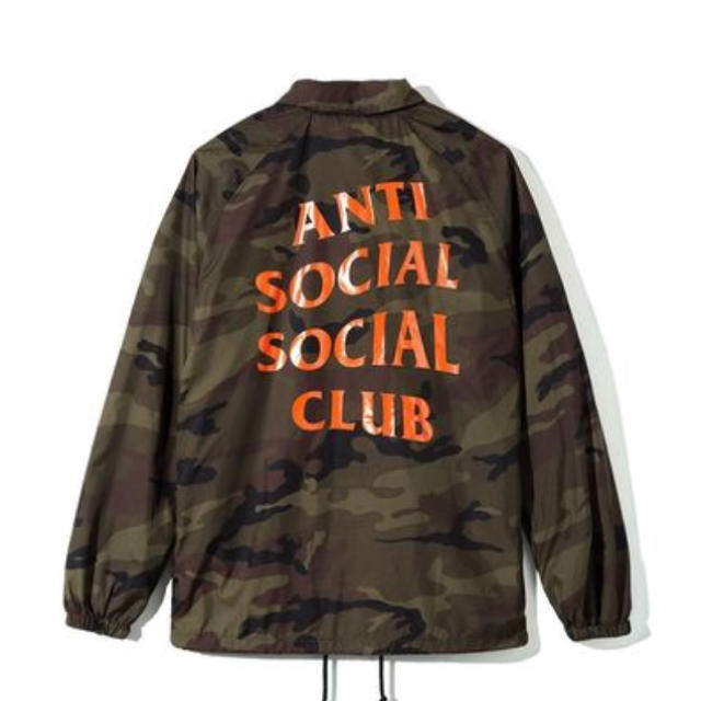 Supreme(シュプリーム)のanti social social club coach jacket XXL メンズのジャケット/アウター(ナイロンジャケット)の商品写真