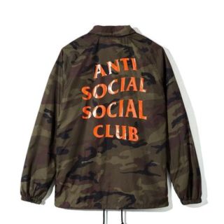 シュプリーム(Supreme)のanti social social club coach jacket XXL(ナイロンジャケット)