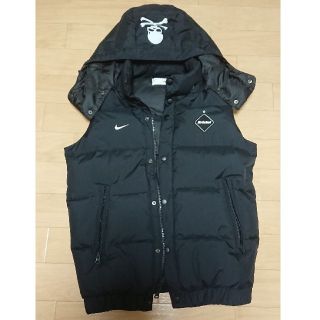 エフシーアールビー(F.C.R.B.)の海★様専用  FCRB × MMJ × NIKE DOWN VEST 黒 Ｓ(ダウンベスト)