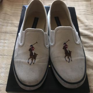 ポロラルフローレン(POLO RALPH LAUREN)のラルフローレン  スリッポン  23.5cm(スニーカー)