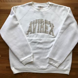 アヴィレックス(AVIREX)のAVIREX U.S.A.WHITE SWEAT(スウェット)