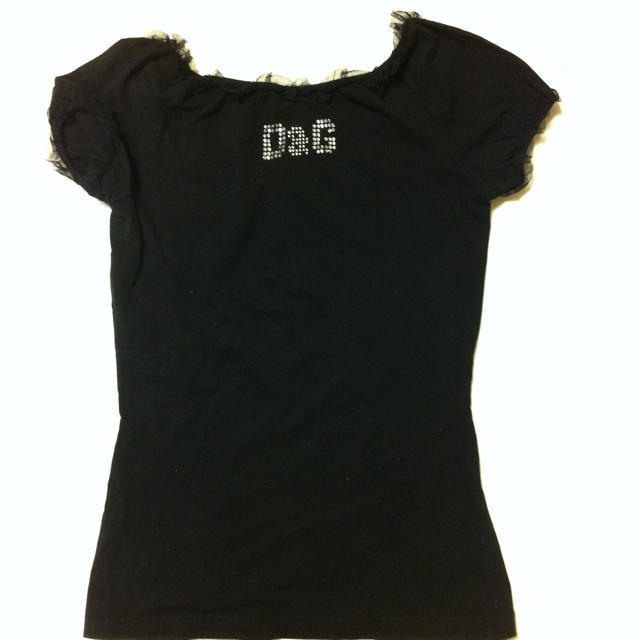 DOLCE&GABBANA(ドルチェアンドガッバーナ)のD＆G♡スワロロゴT レディースのトップス(Tシャツ(半袖/袖なし))の商品写真