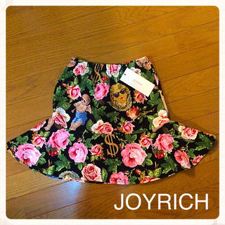 ジョイリッチ(JOYRICH)の【新品】JOYRICH天使×薔薇スカート(ミニスカート)