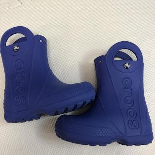 クロックス(crocs)のクロックス ハンドルイットレインブーツ 16cm c9 ブルー 長靴 青(長靴/レインシューズ)