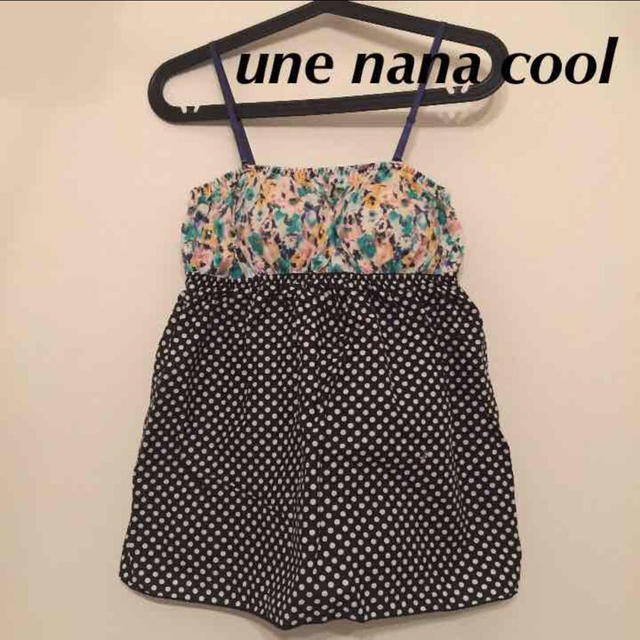 une nana cool(ウンナナクール)のune nana cool❃キャミソール レディースのルームウェア/パジャマ(ルームウェア)の商品写真
