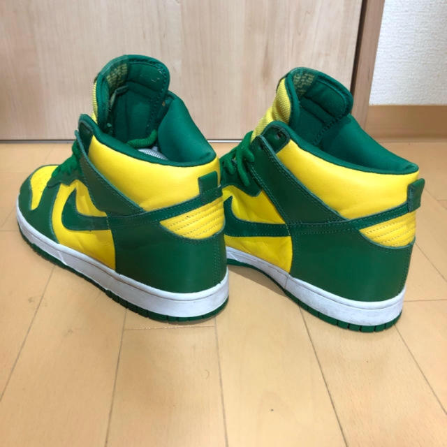 NIKE(ナイキ)のnike dunk high ナイキ ダンク ハイ ブラジル us10 28cm メンズの靴/シューズ(スニーカー)の商品写真