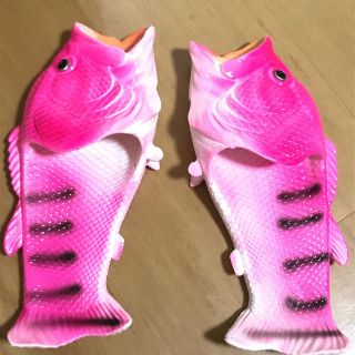 40／41 マゼンタ お魚サンダル(サンダル)