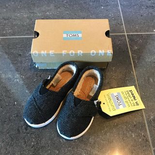 トムズ(TOMS)の14㌢ とむす 新品未使用(スニーカー)