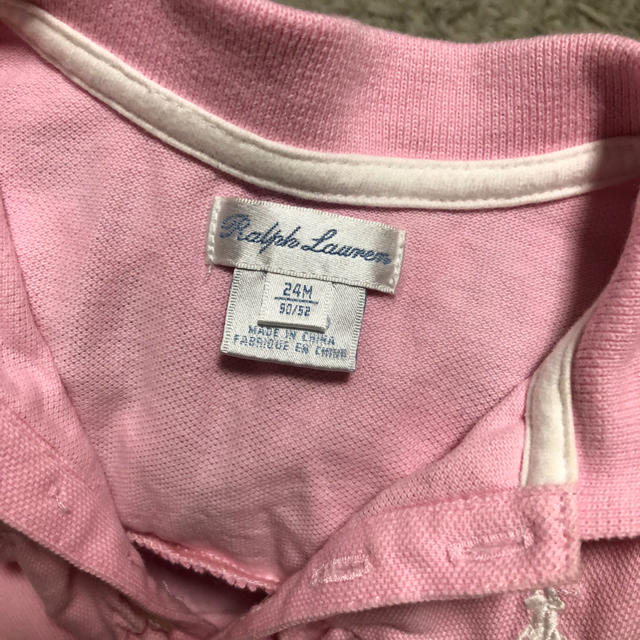 Ralph Lauren(ラルフローレン)の値下げ❗RALPH LAUREN  ポロシャツ キッズ/ベビー/マタニティのキッズ服女の子用(90cm~)(Tシャツ/カットソー)の商品写真