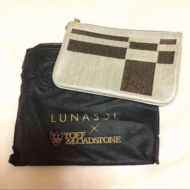 LUNASOL(ルナソル)のLUNASOL × TOFF ポーチ レディースのファッション小物(ポーチ)の商品写真