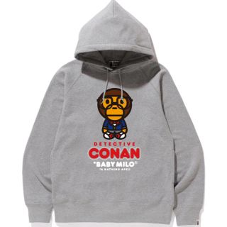 アベイシングエイプ(A BATHING APE)のエイプ×コナン コラボパーカー  値下げしました(パーカー)