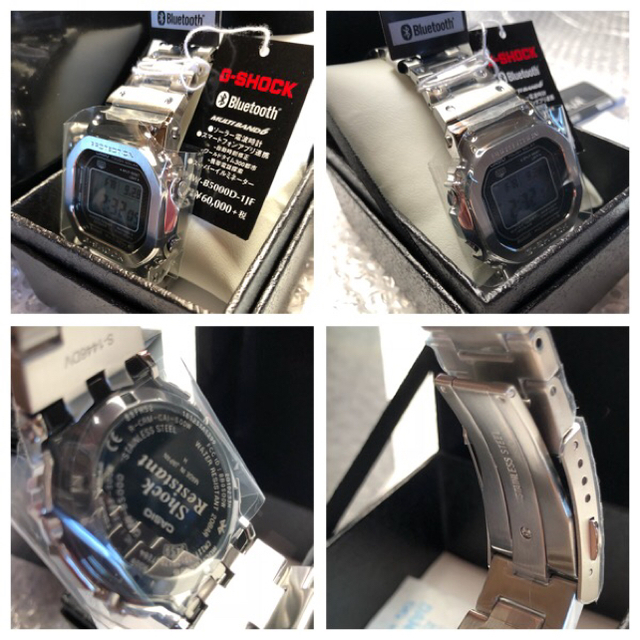 G-SHOCK(ジーショック)の専用 新品 CASIO G-SHOCK GMW-B5000D-1JF シルバー メンズの時計(腕時計(デジタル))の商品写真