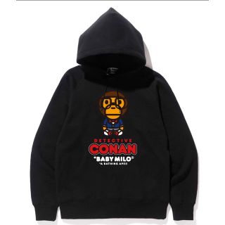 アベイシングエイプ(A BATHING APE)のエイプ×コナン コラボパーカー(パーカー)