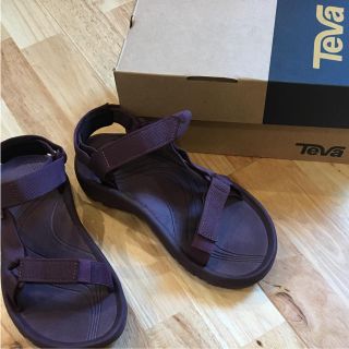 テバ(Teva)のTeva★W HARRICANE XLT  ダークパープル(サンダル)