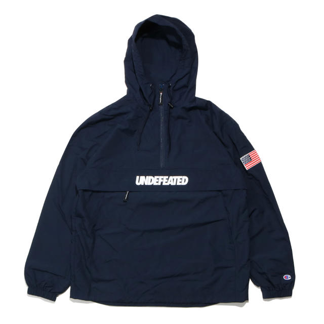 UNDEFEATED champion NYLON ANORAK PARKA L