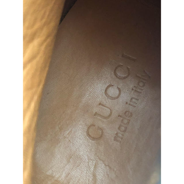 Gucci(グッチ)のメンズ GUCCI ショートブーツ 新品!! 41.5 美品 秋冬靴激安‼️ メンズの靴/シューズ(ブーツ)の商品写真