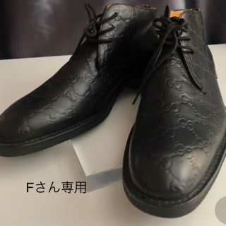 グッチ(Gucci)のメンズ GUCCI ショートブーツ 新品!! 41.5 美品 秋冬靴激安‼️(ブーツ)