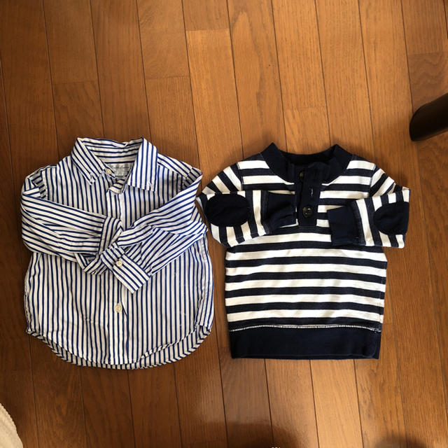 babyGAP(ベビーギャップ)の男の子 80サイズまとめ売り キッズ/ベビー/マタニティのベビー服(~85cm)(トレーナー)の商品写真